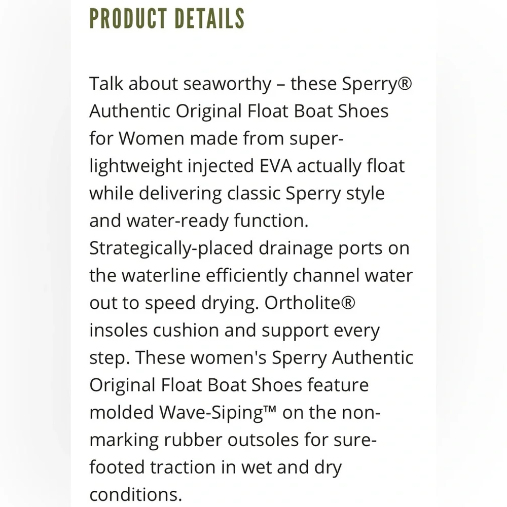 Sperry Float Boat Shoes - Picture 4 of 15